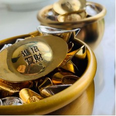 金銀獅皇聚寶盆