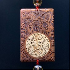 桃木保平安汽車掛飾