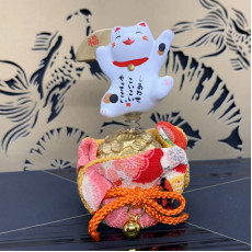 日本正品葯師窯護身招福招財貓