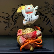 日本正品葯師窯護身招福招財貓