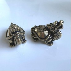 銅龍龜 (一對）