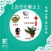 【五行化動土】蛇年開運套裝
