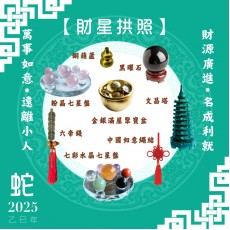 【財星拱照】蛇年開運套裝