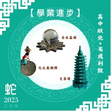 【學業進步】蛇年開運套裝
